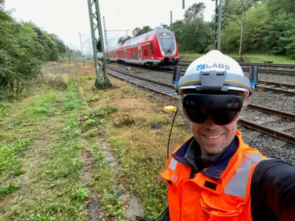 Augmented Reality for railway construction: Deutsche Bahn, Germany