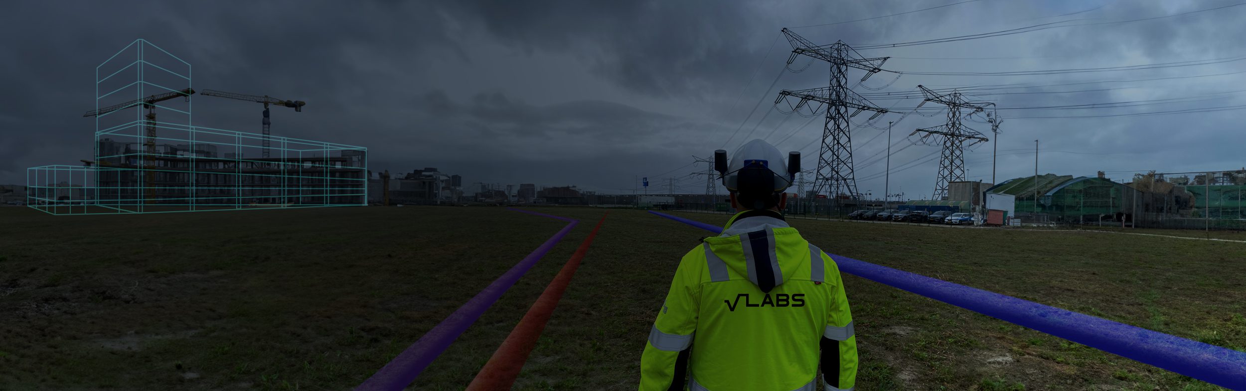 V-Labs - High precision Augmented Reality for geospatial data and work instructions